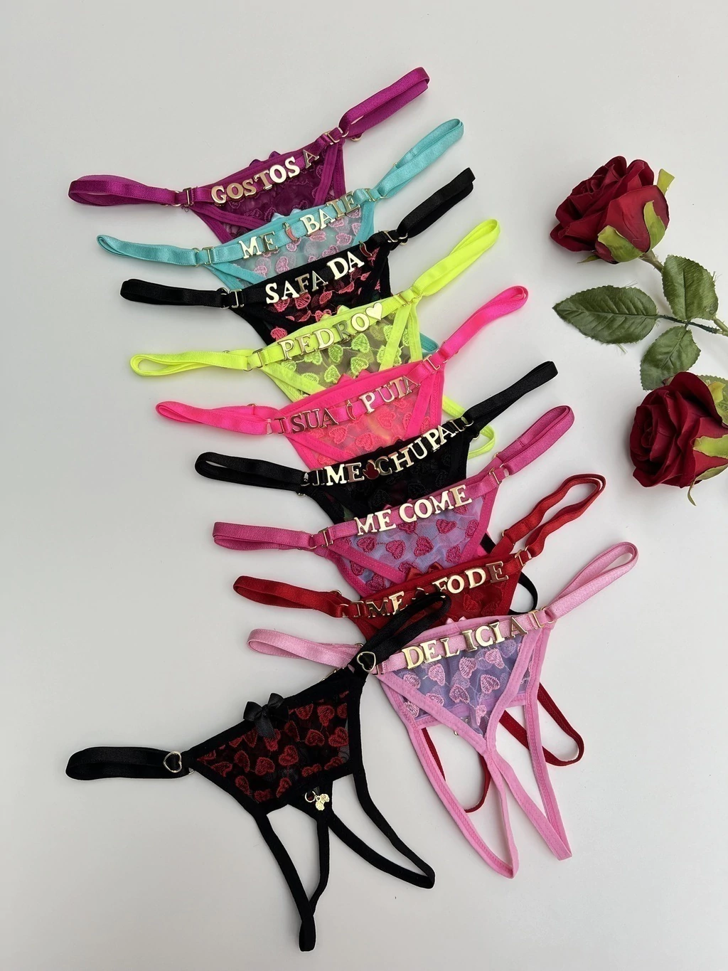 Fio secretária apressadinha coracao- personalizável